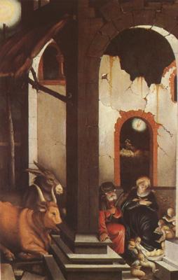 Hans Baldung Grien The Nativity (mk08) oil painting image